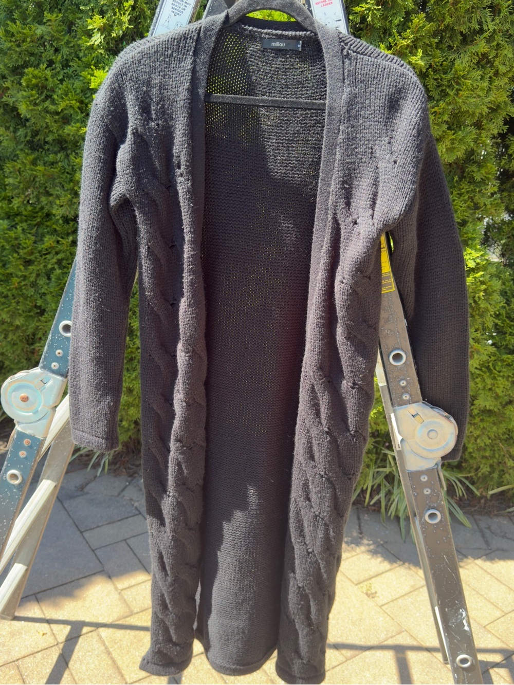 LF Knit Long Cardigan